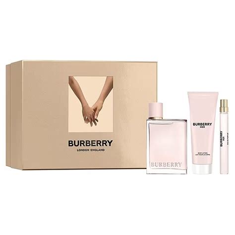 burberry her miniature set|burberry aftershave gift set.